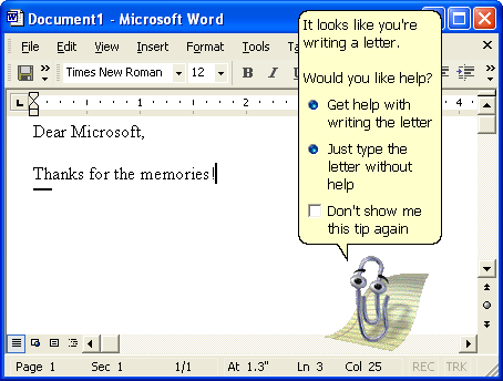 old microsoft office packages